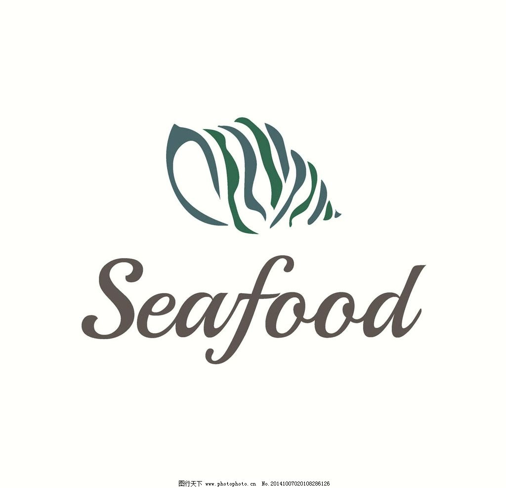 海产品商标 水产图标 水产商标 海鲜商标 小图标 小标志 图标 logo 标图片