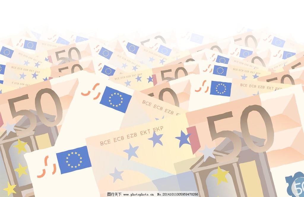 金融货币,金融货币免费下载 欧元 商务金融 手绘