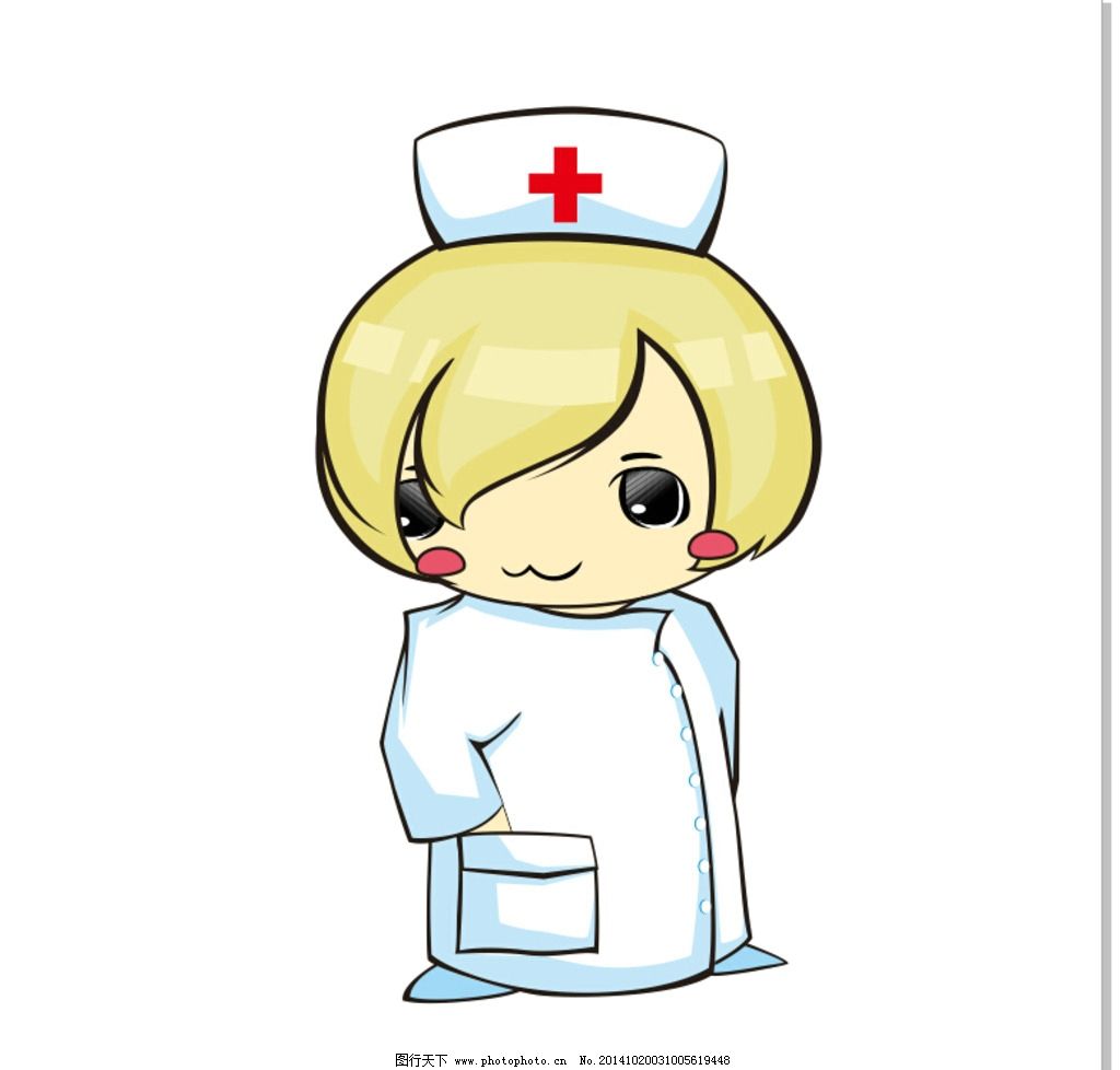 卡通护士设计图__动漫人物_动漫动画_设计图库_昵图网nipic.com