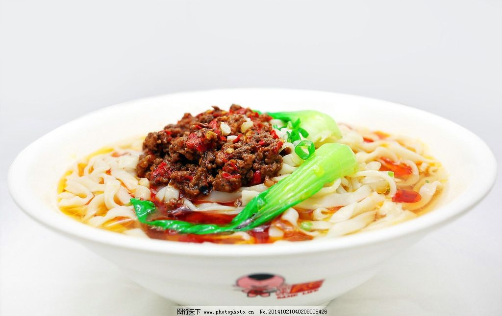 麻辣扯面图片,台式卤肉饭 油泼面 臊子面 西北 