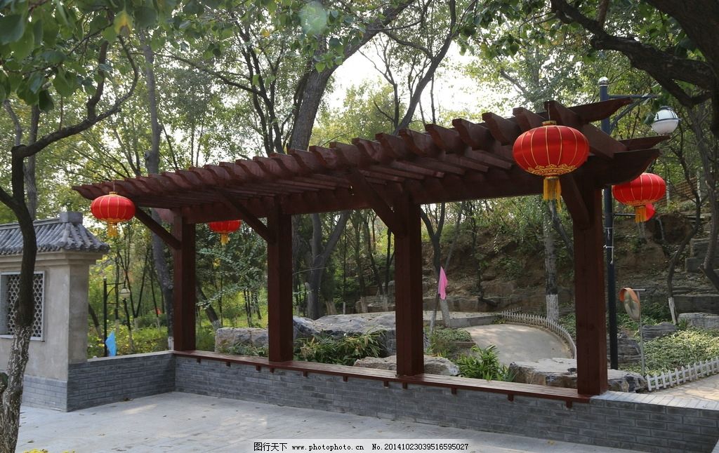 花架 花架廊 园林绿化 园林 园林景观 建筑 装饰 绿化景观 美丽北京