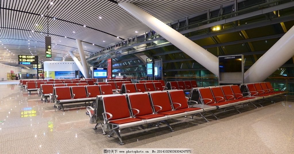 南宁新机场候机室图片