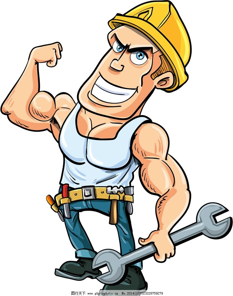 矢量图标工人职业人|各职业人物图标矢量素材图片