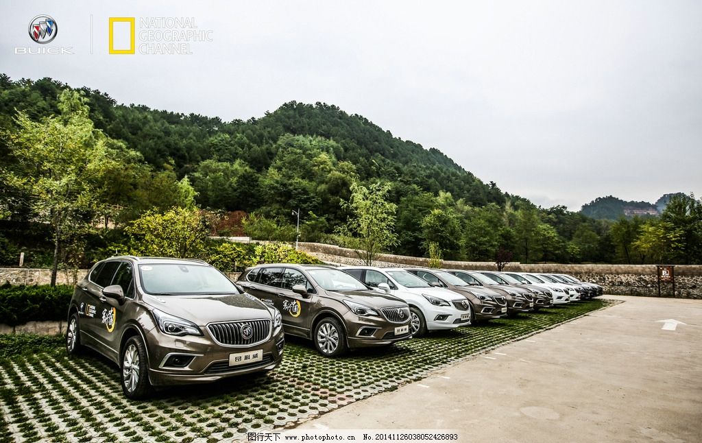 停车场图片,别克 昂科威 昂科拉 昂科雷 西安 西安文化-图行天下图库