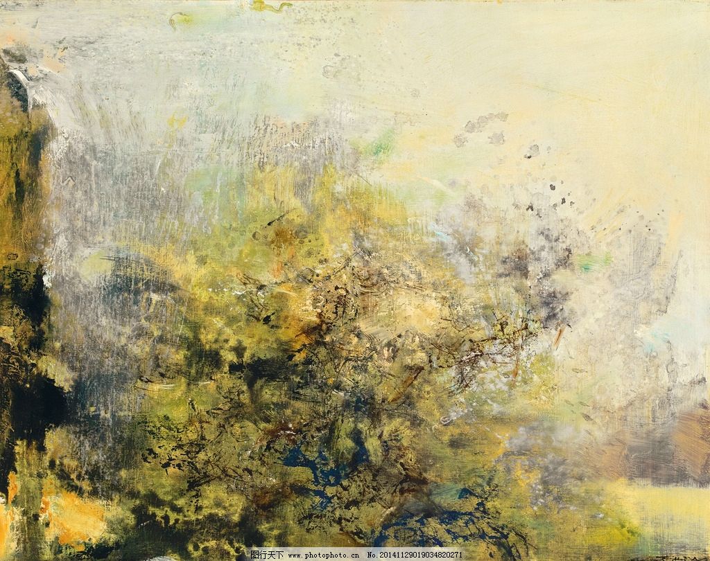 赵无极抽象油画简约欧选什么牌子好 同款好推荐