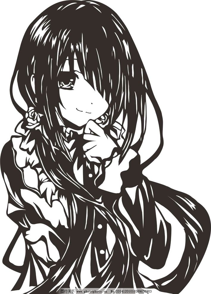 时崎狂三 便装图片