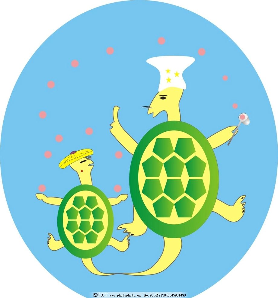 海龟 父子 互爱 合家欢 快乐 动漫动画 其他