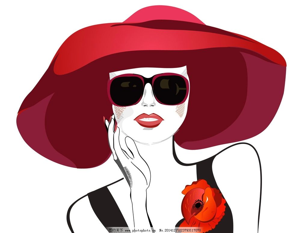 黑板报学生人物简笔画