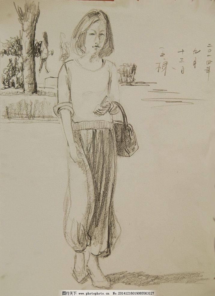 速写 素描 王栋 美术 艺术 人物 美女 王栋素描 设计 文化艺术 绘画书