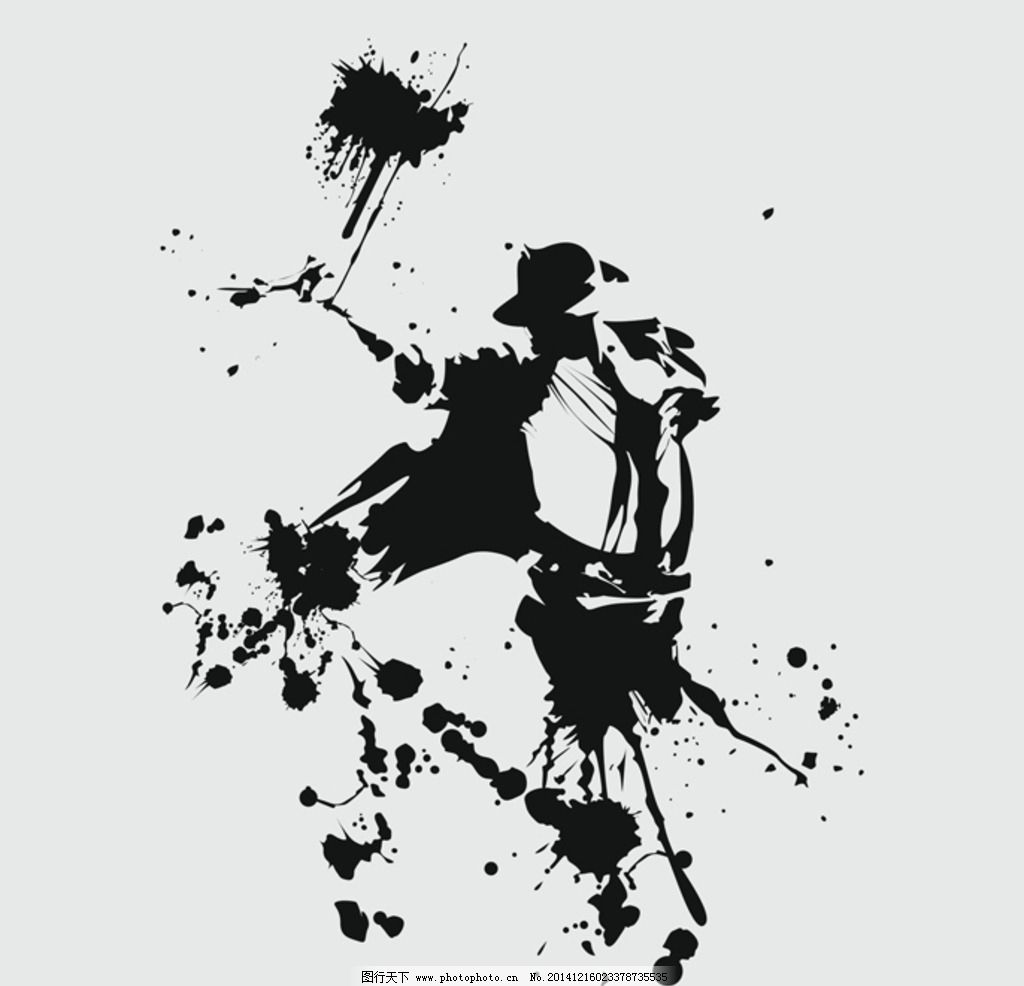 迈克杰克逊黑白画|迈克尔杰克逊黑白图片