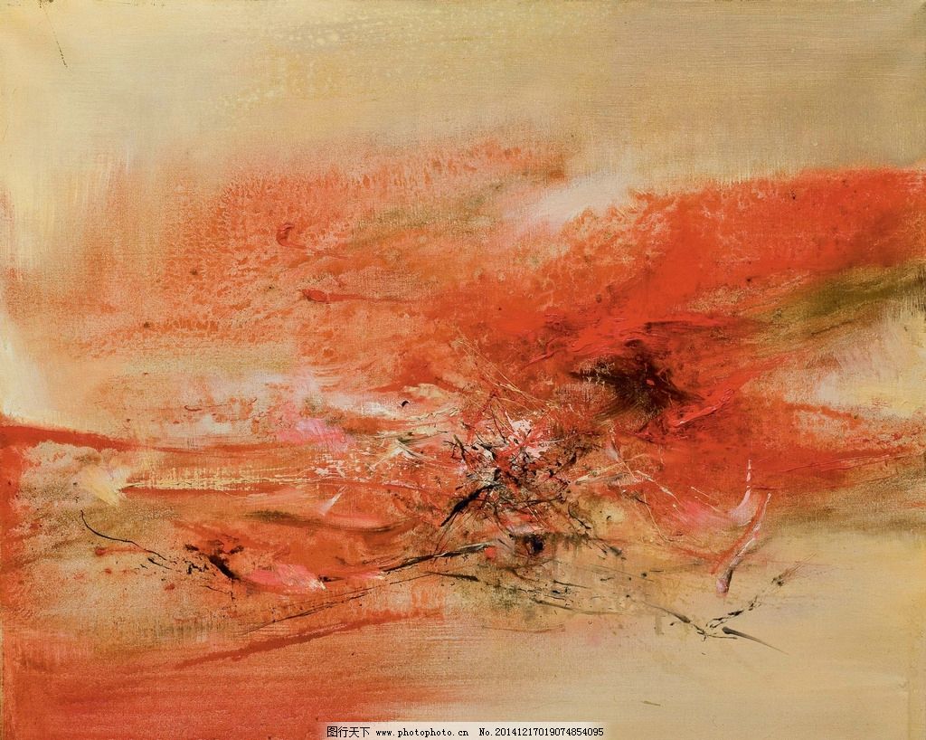 赵无极抽象油画简约欧选什么牌子好 同款好推荐