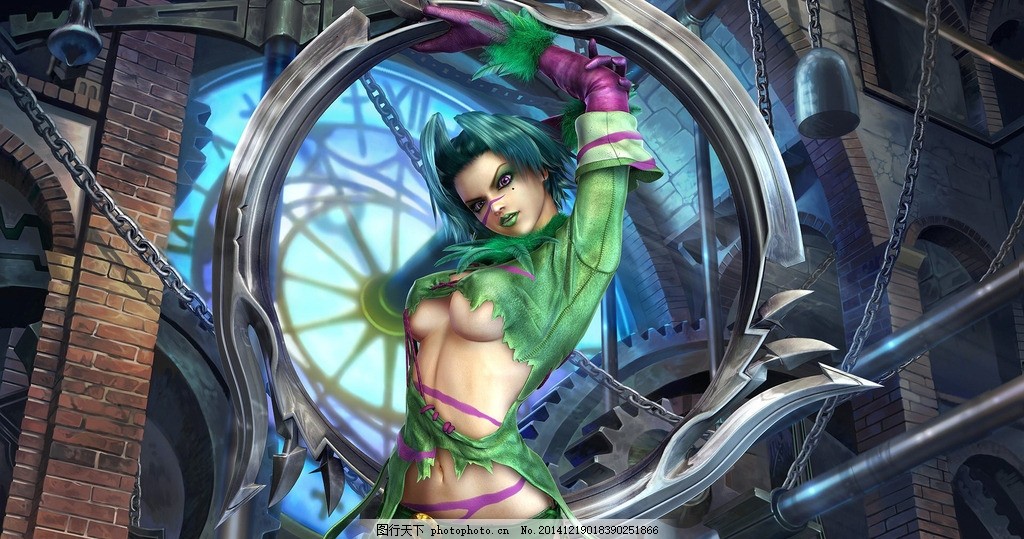 灵魂能力 游戏CG 动漫人物图片