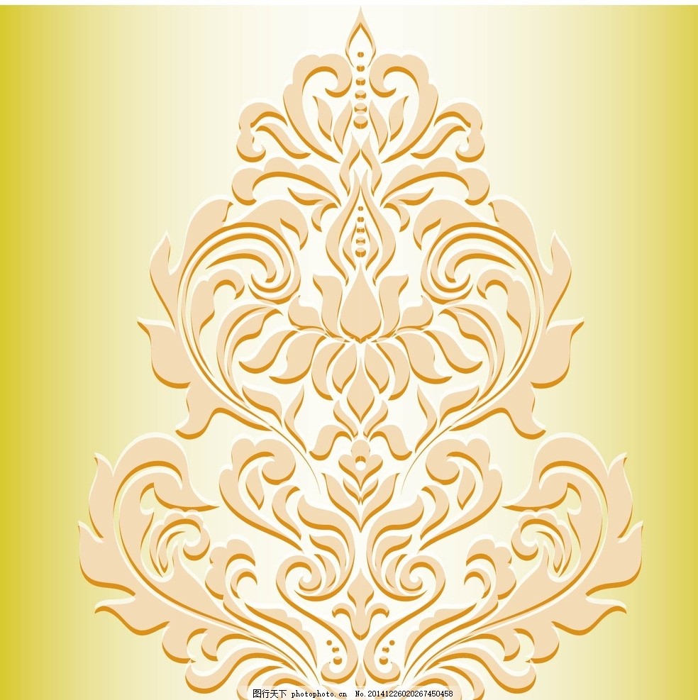 花纹 欧式边框花纹 皇冠复古花纹 边框花纹底纹 金色花纹边框 装饰