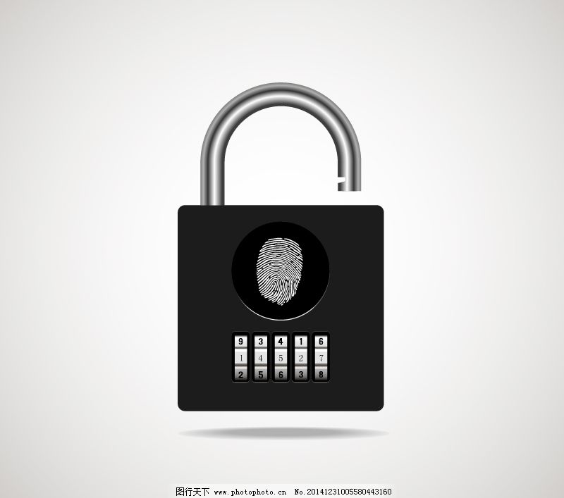 创意指纹密码锁头,创意指纹密码锁头免费下载