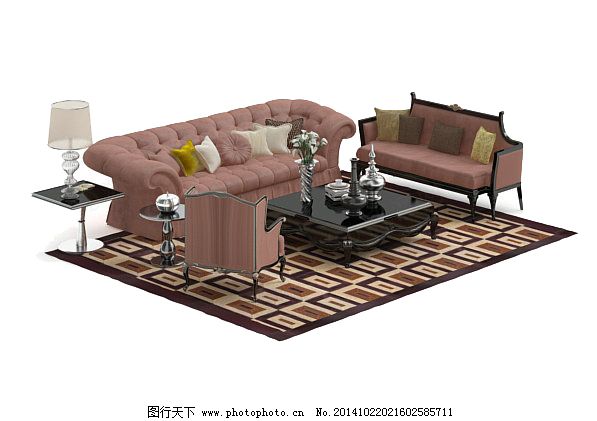 沙发茶几组图片 建材 现代科技 图行天下素材网